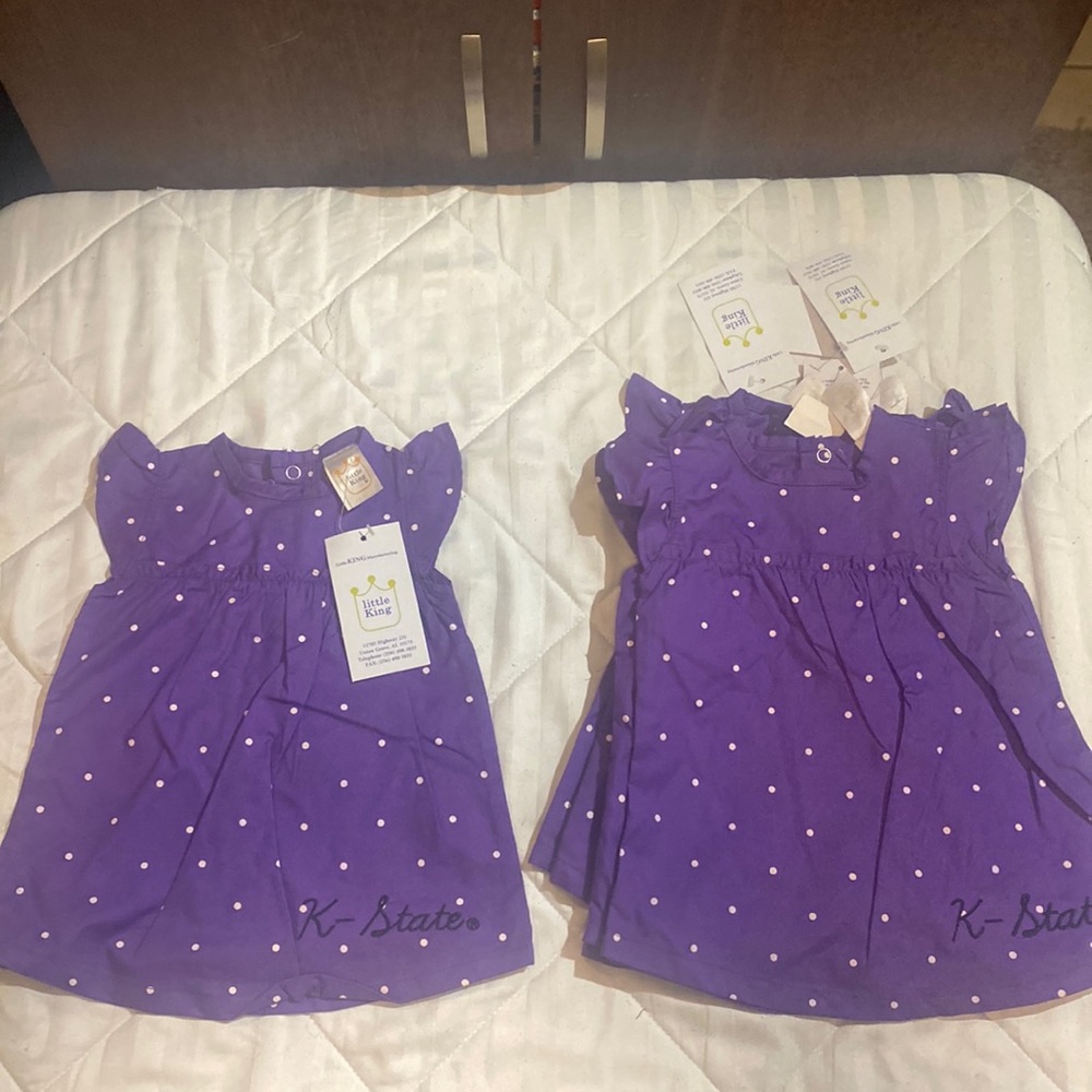 Kansas State University Wildcats Cheer Game Dress. Brand New!!